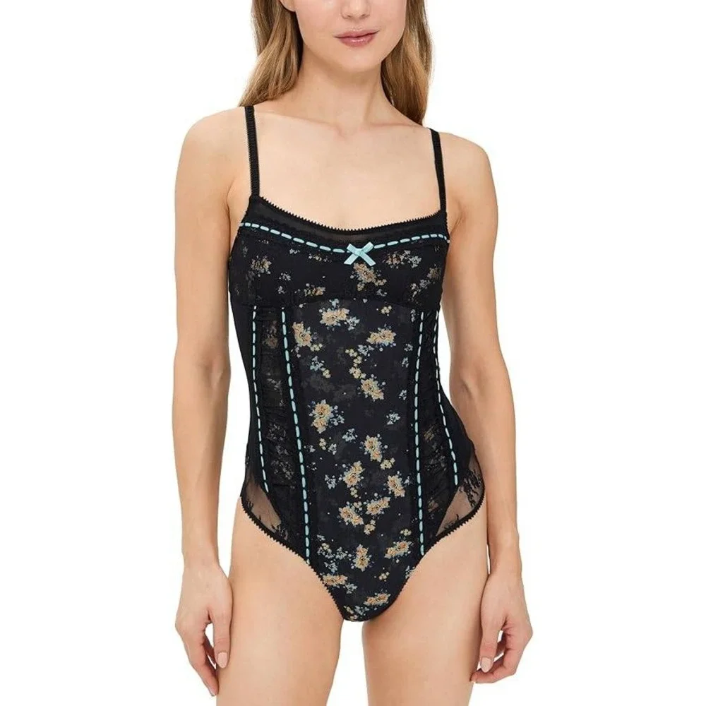 NWT Free‎ People Sara Corset Bodysuit Size Medium